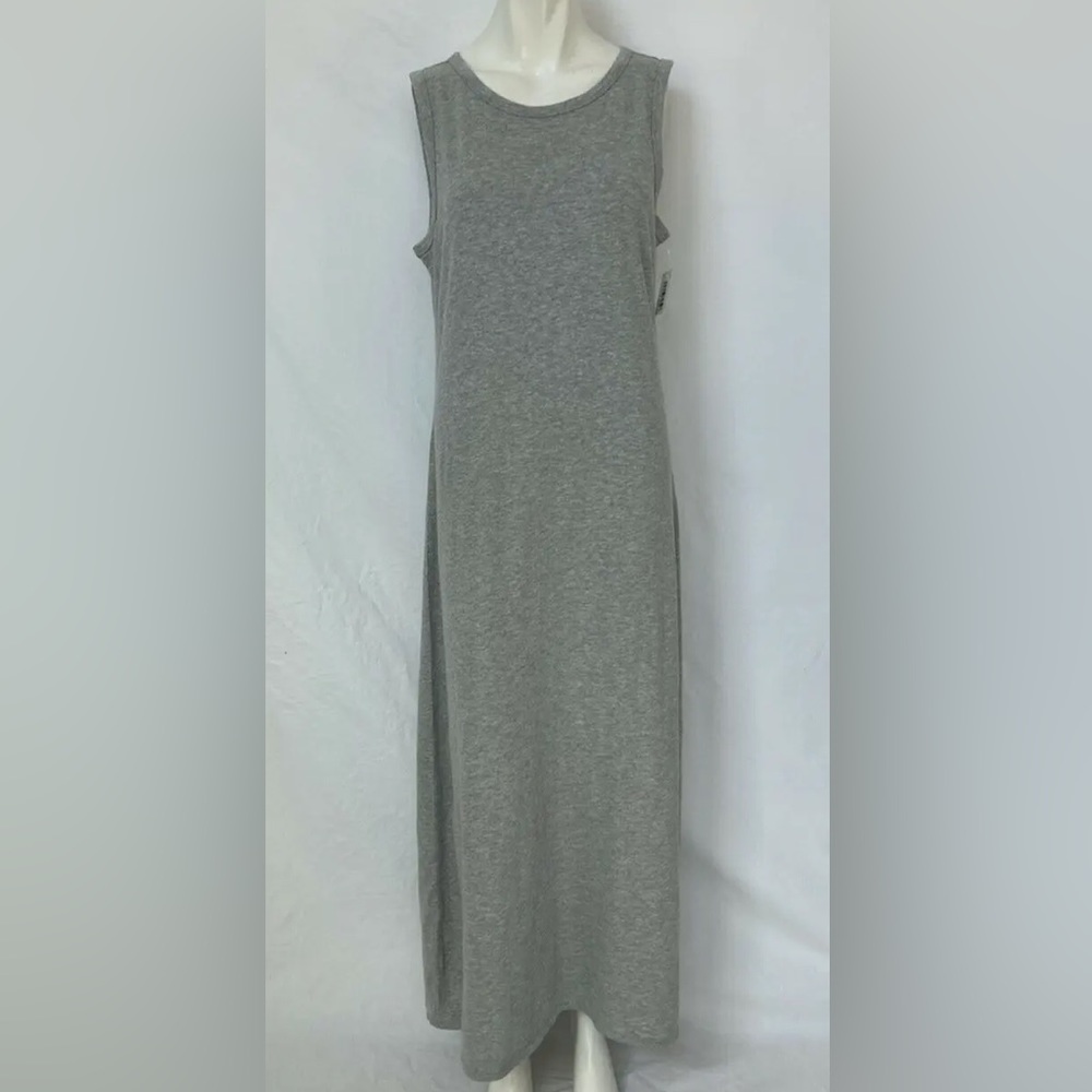 Daily Ritual Women's Sleeveless Cotton Maxi Dress